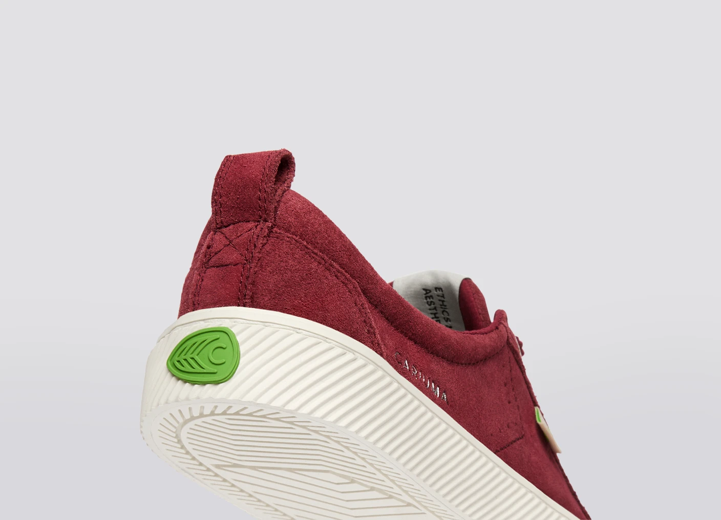 OCA Low Cabernet Suede Sneaker