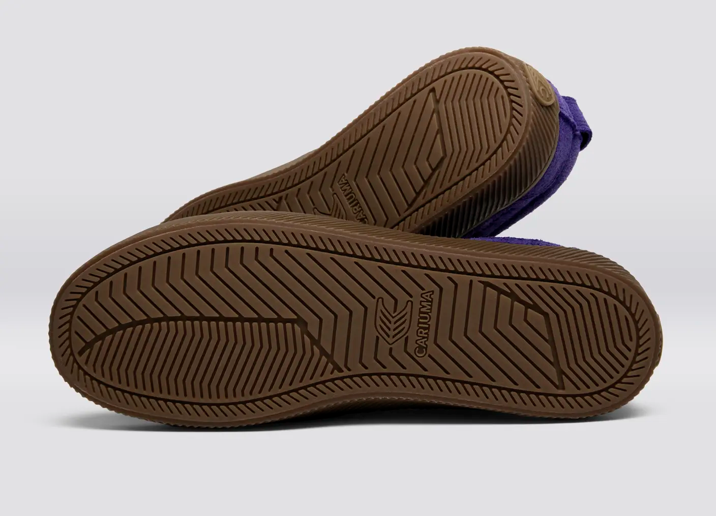 OCA Low Gum Purple Suede Sneaker