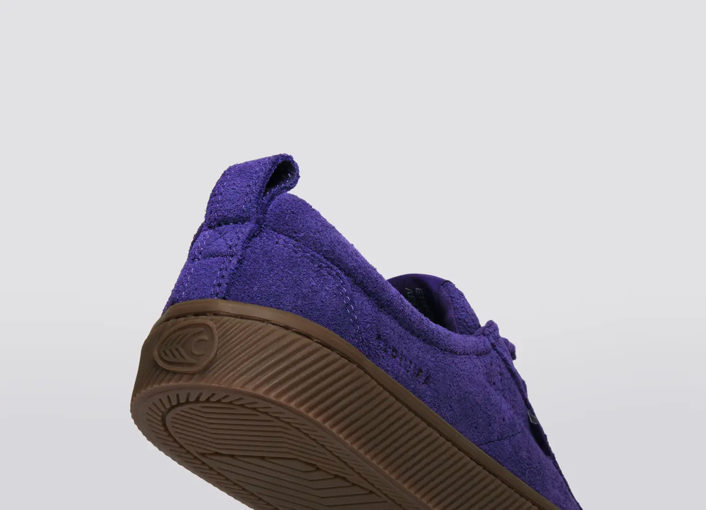 OCA Low Gum Purple Suede Sneaker
