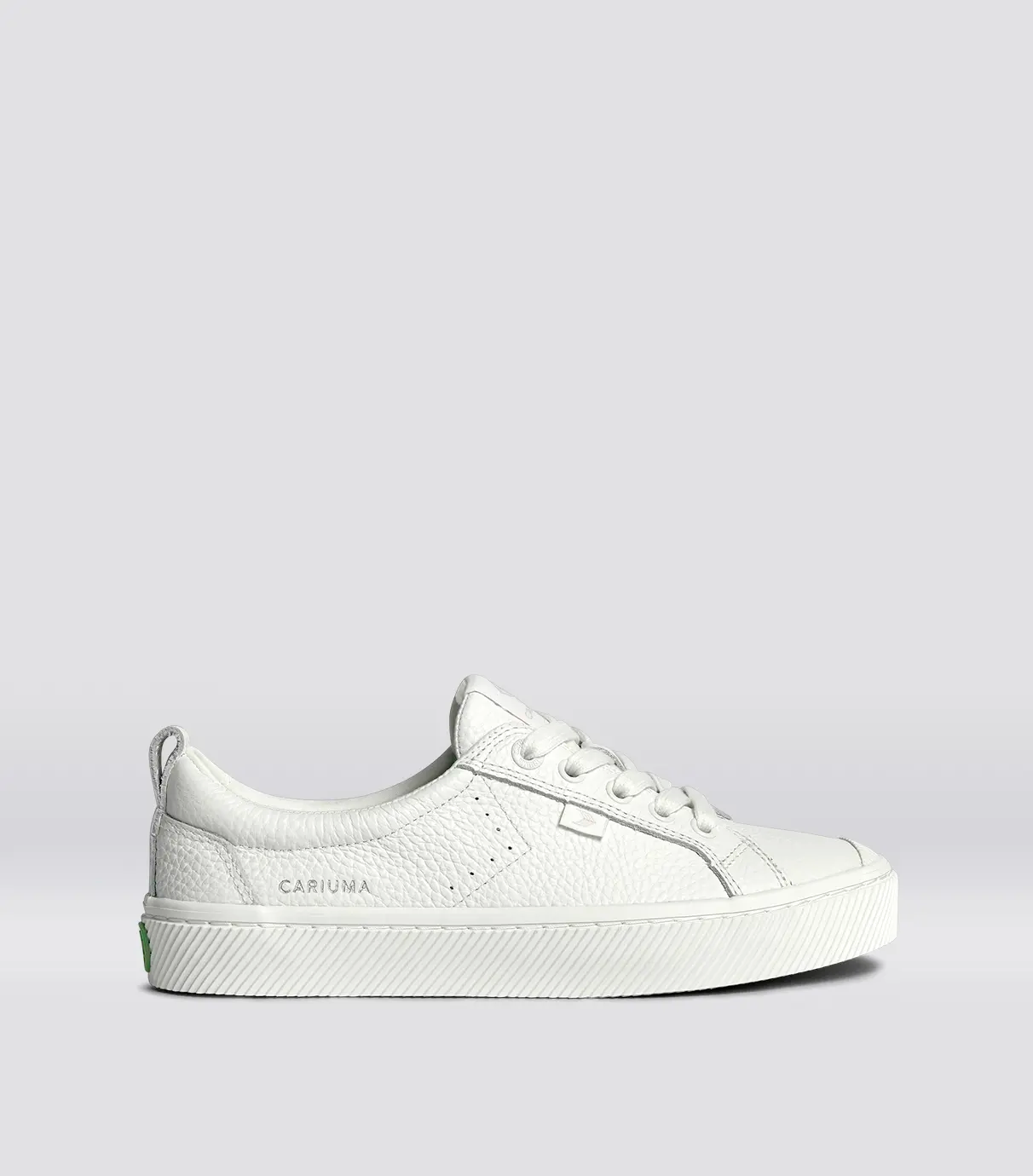 OCA Low White Premium Leather Sneaker