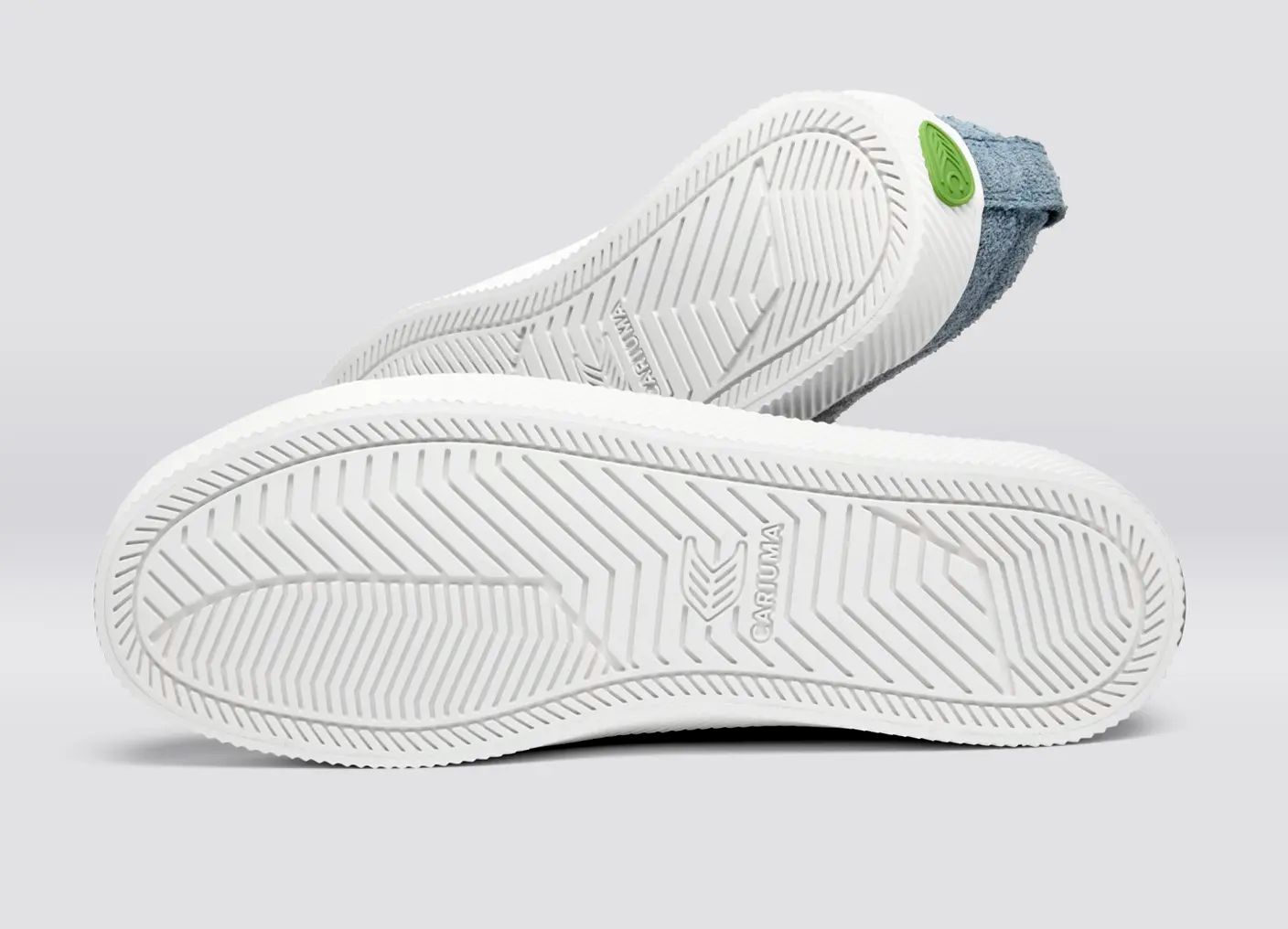 OCA Low Mountain Spring Blue Hairy Suede Sneaker