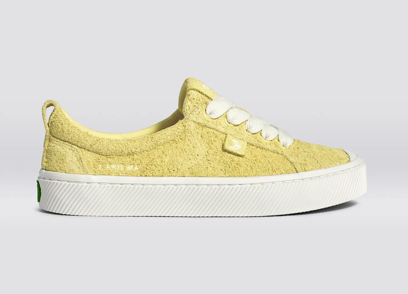 OCA Low Lemonade Hairy Suede Sneaker
