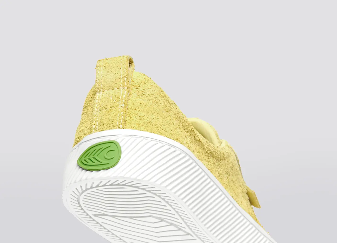 OCA Low Lemonade Hairy Suede Sneaker