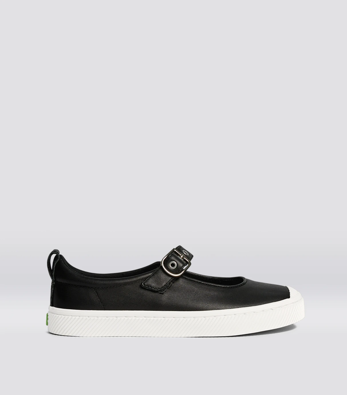 OCA Mary Jane Black Napa Leather Sneaker