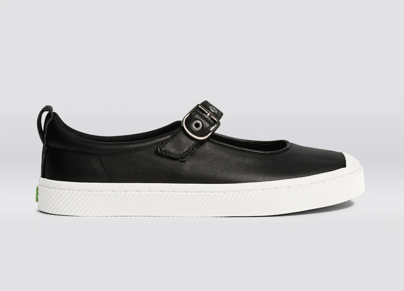 OCA Mary Jane Black Napa Leather Sneaker