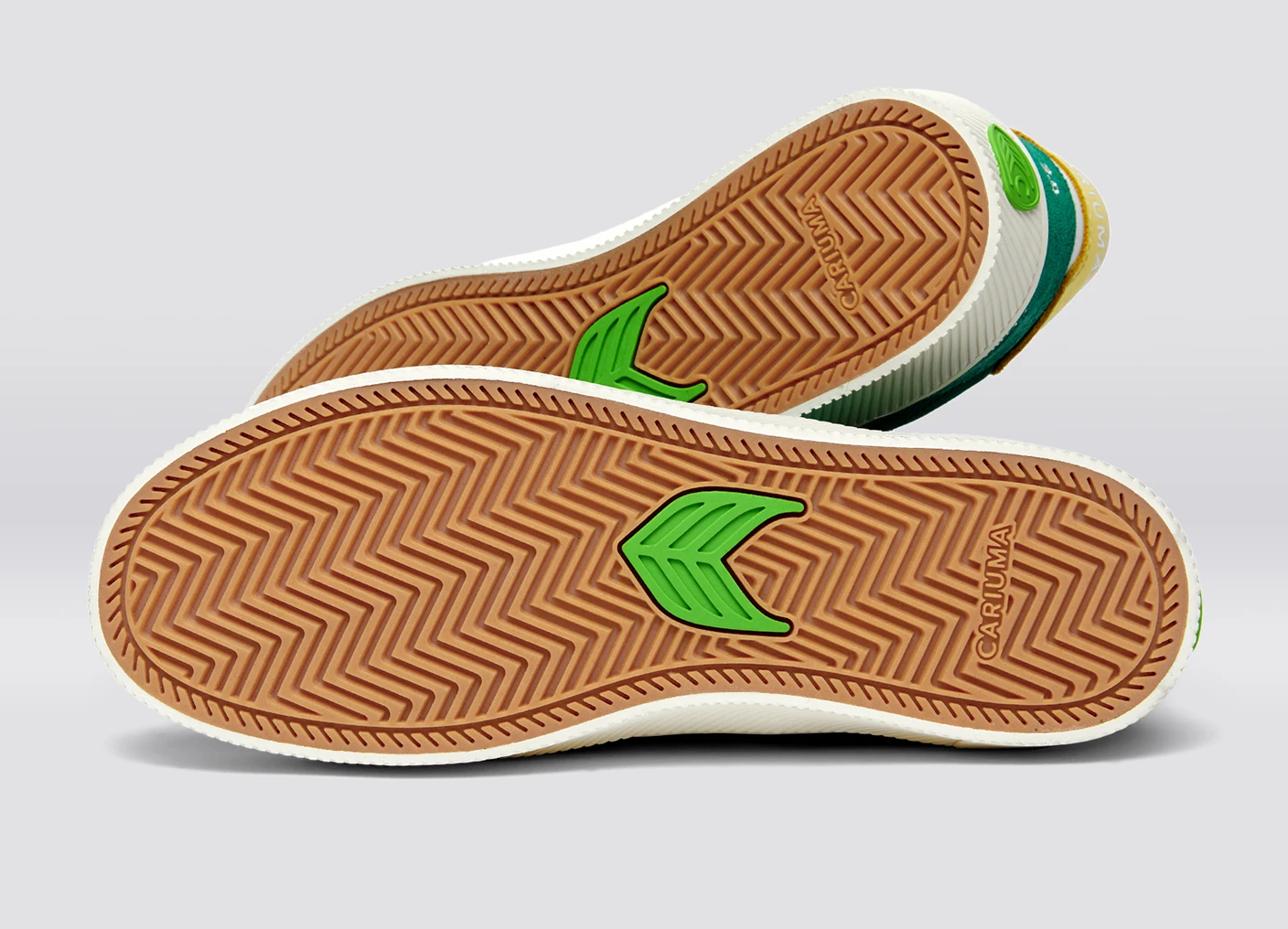 CATIBA PRO 2.0 Abundant Green Suede and Cordura Ivory Logo Lemonade Sneaker