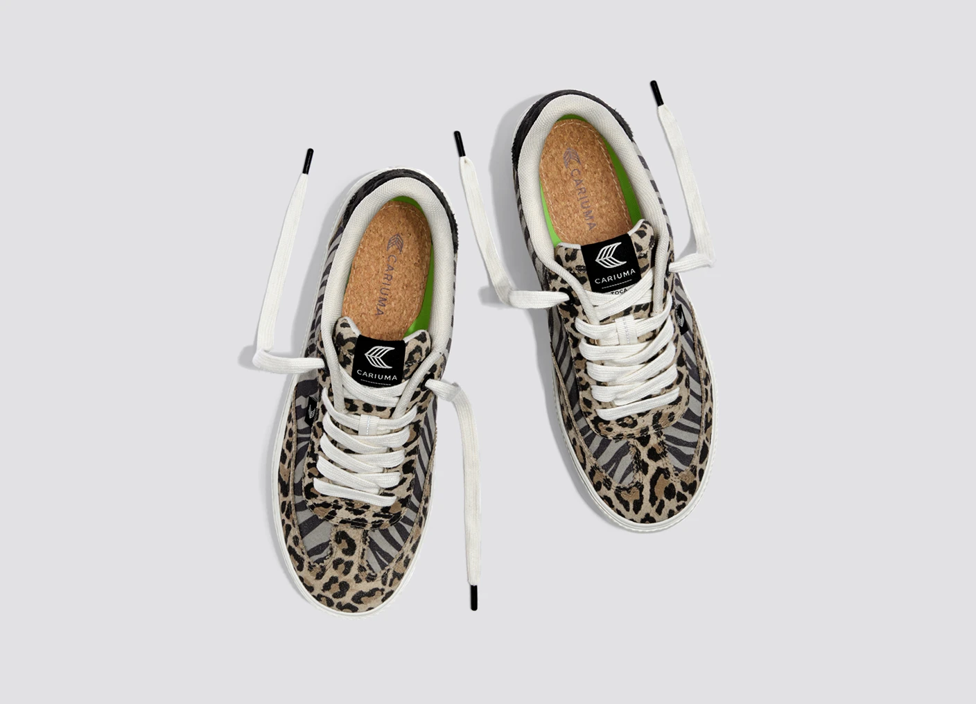 TOCA Zebra Leopard Print Suede Sneaker