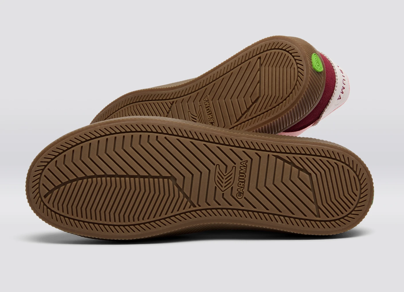 TOCA Teak Bright Rose Nylon Cabernet Suede Sneaker