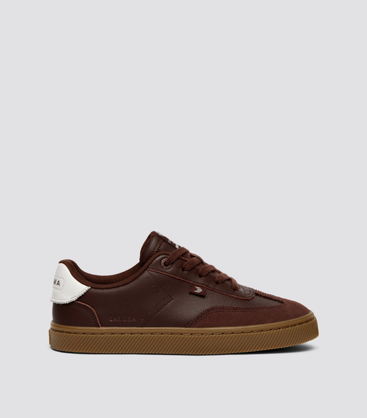 TOCA Coffee Brown Diamond Leather Brown Suede Sneaker