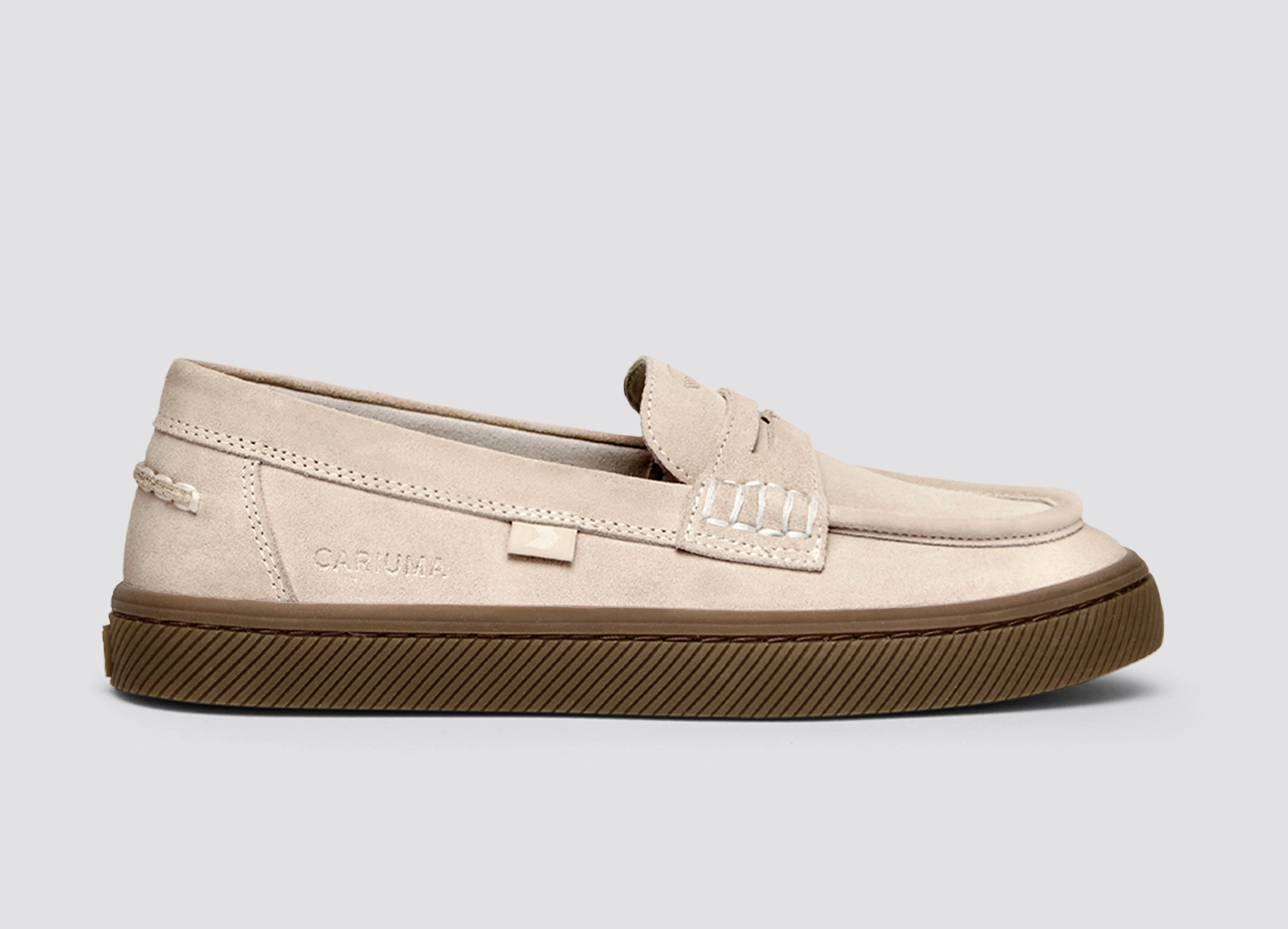 CAJU Loafer Gum Latte Suede