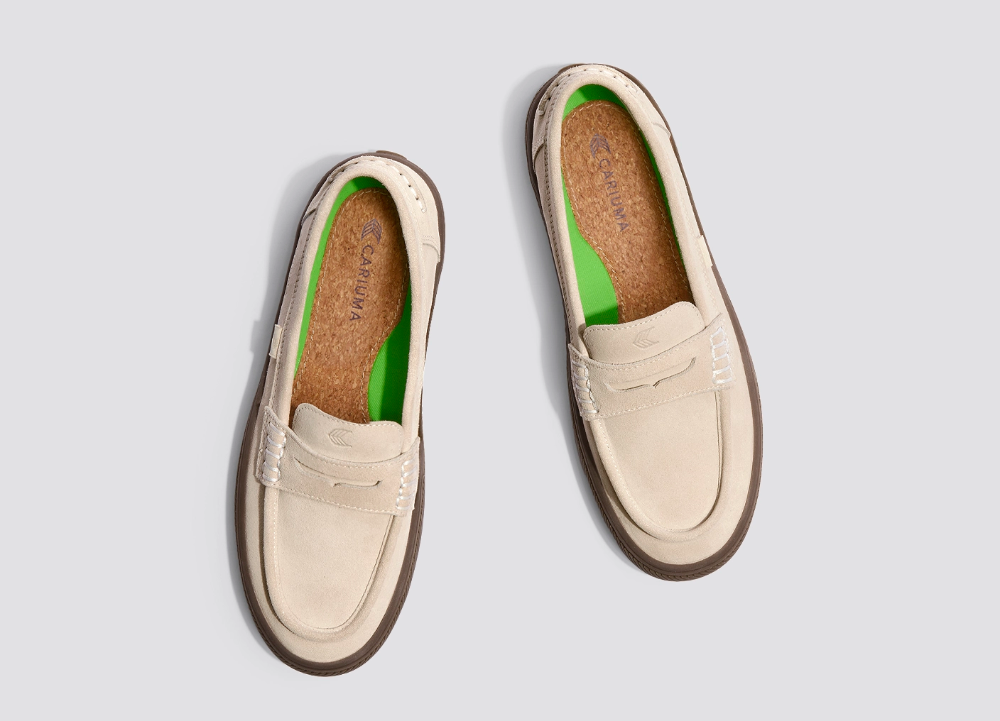 CAJU Loafer Gum Latte Suede