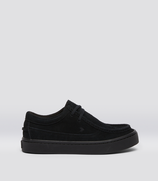 TECO All Black Suede Sneaker