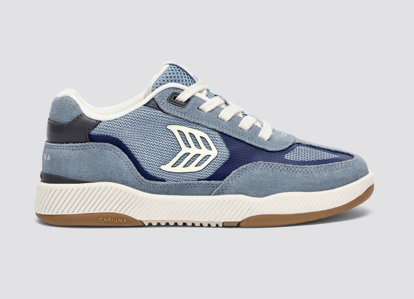 Skategoat C25 PRO Mountain Spring Suede Marine Blue Mesh Ivory Logo Sneaker