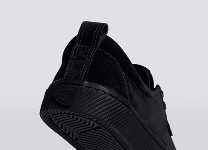 OCA Low All Black Suede Sneaker