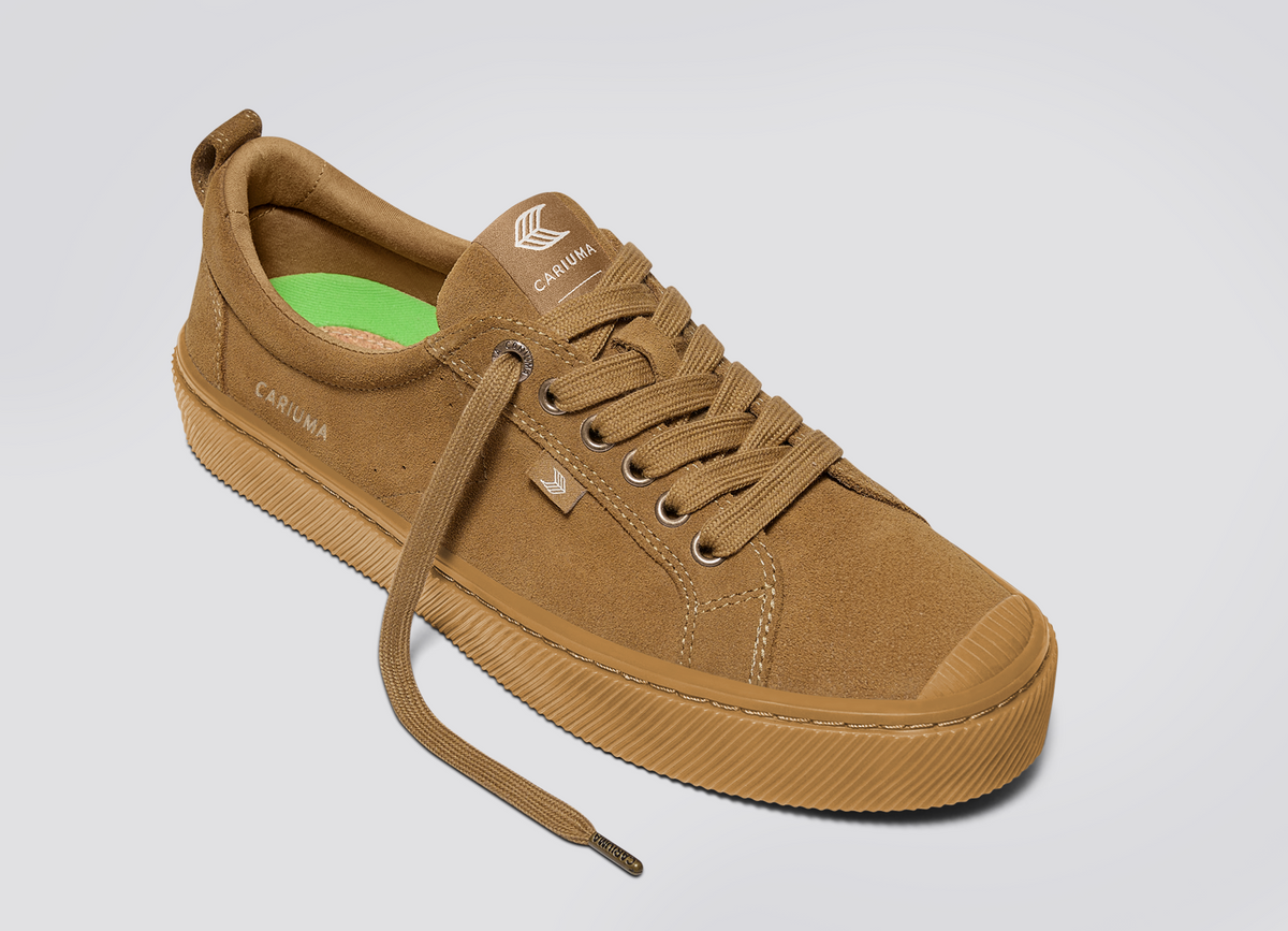 OCA Low All Camel Suede Sneaker