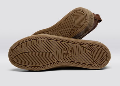 OCA Low Gum Downtown Brown Premium Leather Sneaker