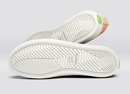 OCA Low Latte Hairy Suede Sneaker