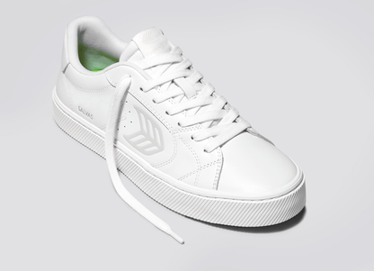 SALVAS White Leather Sneaker