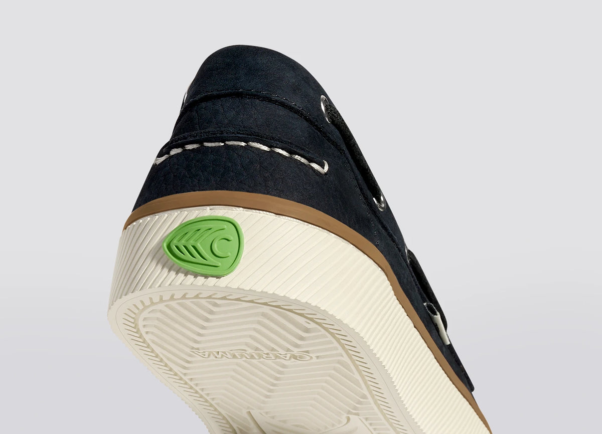 Mare Boat Shoe Navy Nubuck