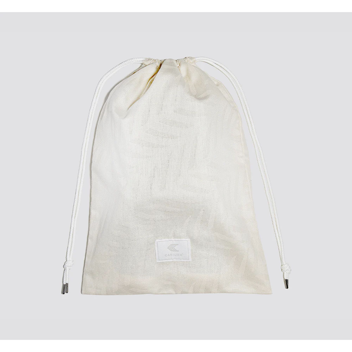 Organic Cotton Flannel White Shoebag