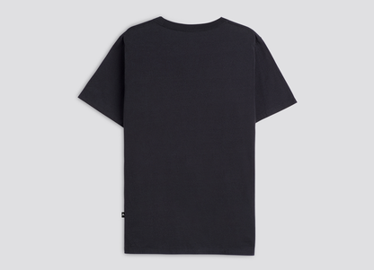 T-Shirt Black with Small Green Logo